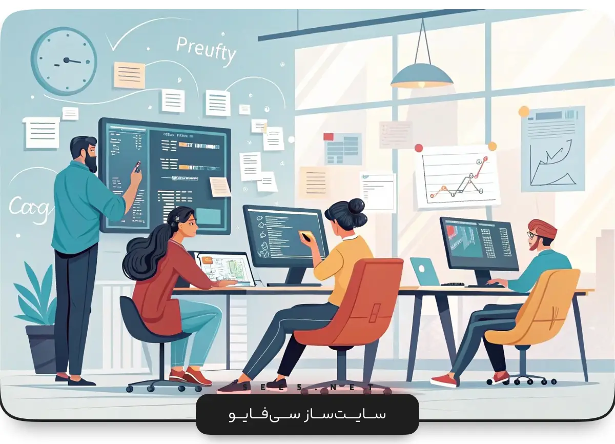 مراحل ساخت سایت