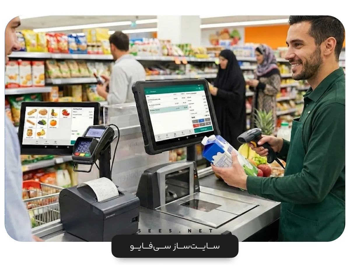نحوه کارکرد صندوق فروشگاهی اندرویدی